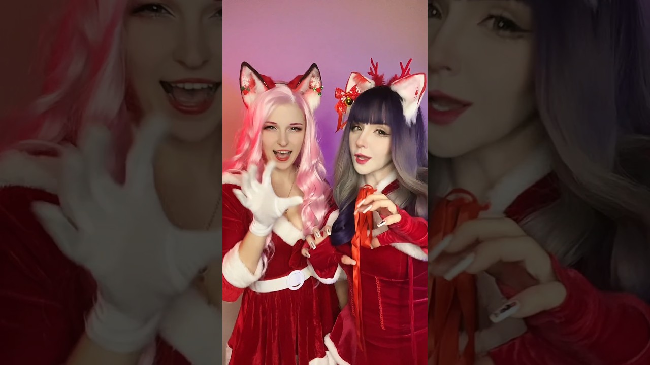 Christmas RaRaaa with @dora-ti2029 ❤️ #cosplay