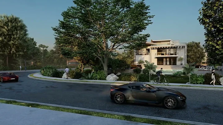 L U M I O N | Atmospheric Walk Around Villa Animation | SKETCHUP 3D