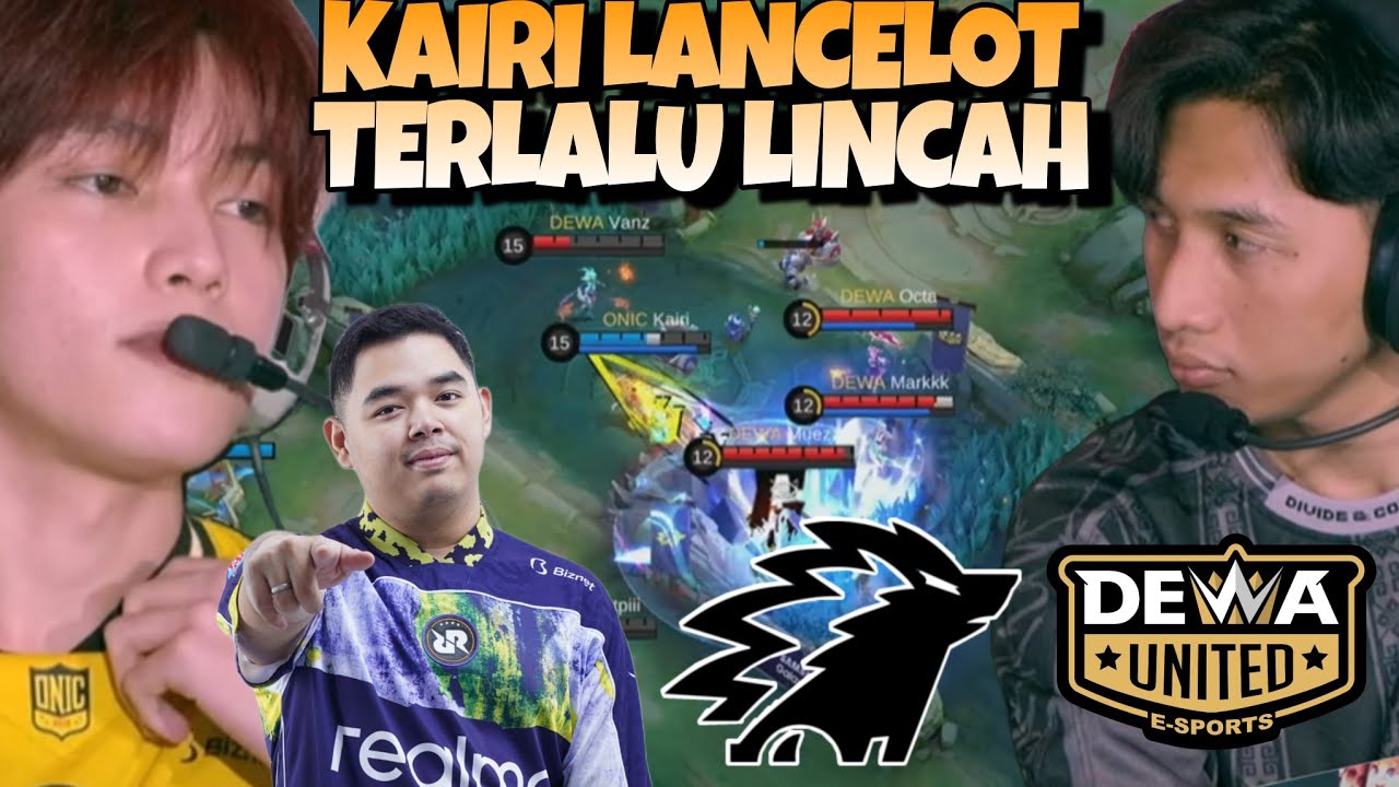 KAIRI LANCELOT TERLALU GILAAAA !! FAST HAND !! ONIC VS DEWA MATCH 2 - MPL S16