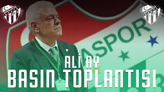 Ali Ay Basın Toplantısı