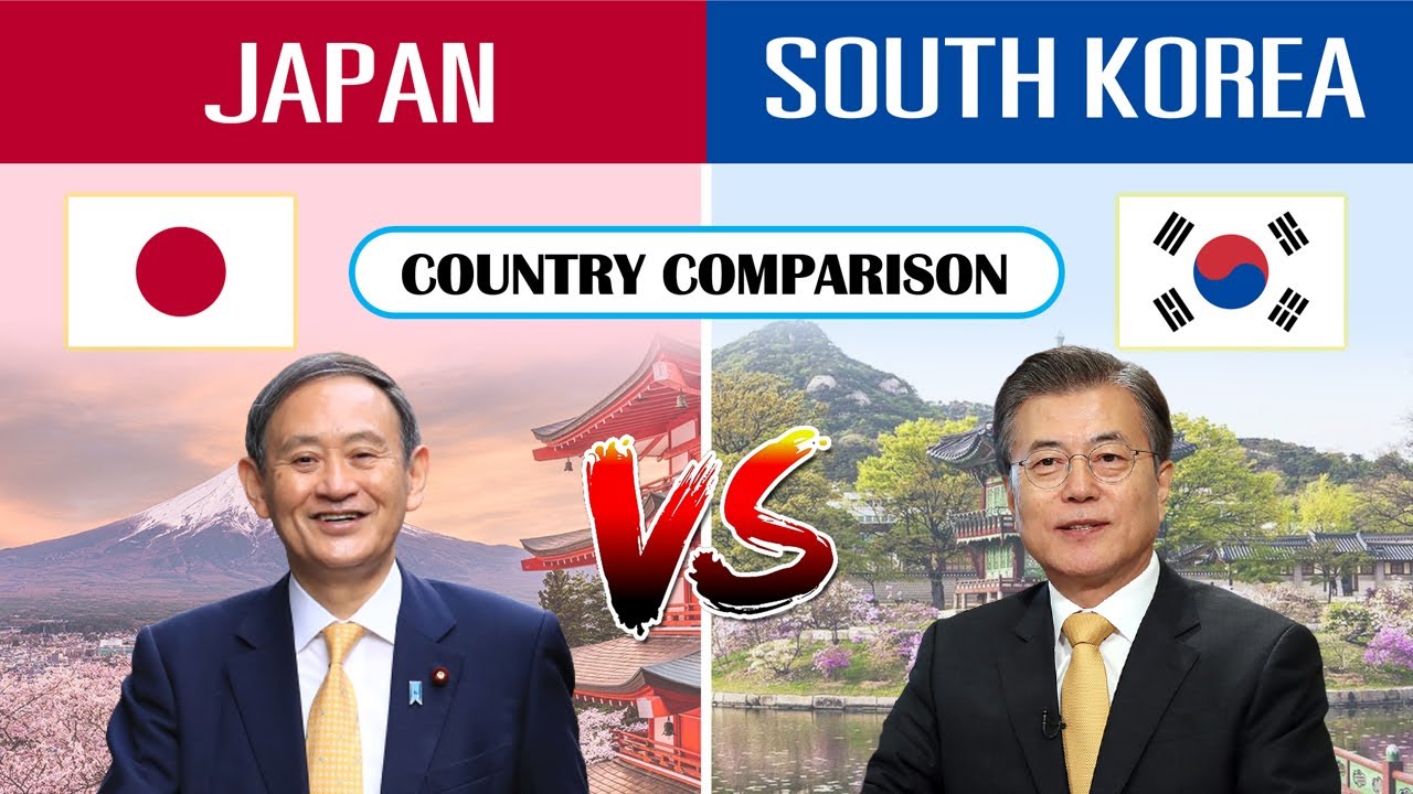 Japan Vs South Korea Country Comparison Youtube