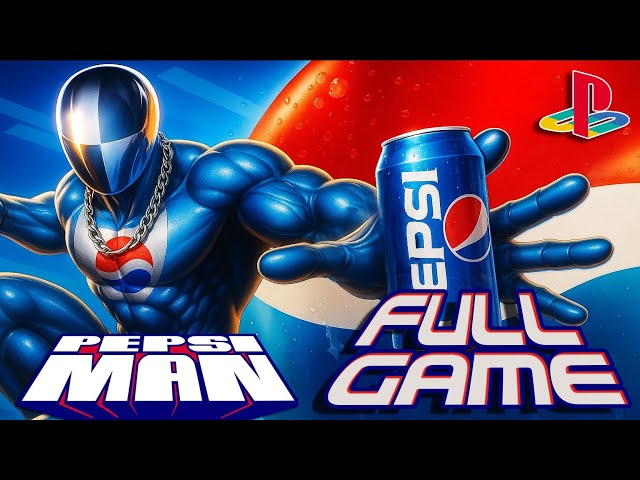 PepsiMan FULL GAME Walkthrough Longplay (PS1) - YouTube