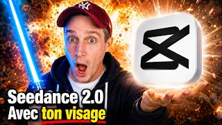 CapCut + Seedance 2.0 : Ton VISAGE dans un Film IA (7 effets dingues) 