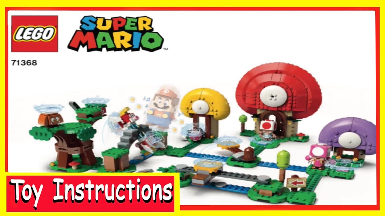 Super Mario™ Toad’s Treasure Hunt Expansion Set (71368)  (LEGOBuildingInstructions) @Toy Instructions