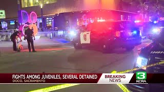 Sacramento juveniles detained after 'causing a ruckus' near DOCO, police say