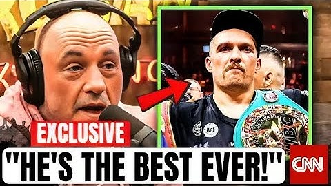 “USYK IS THE GREATEST OF ALL TIME!” Joe Rogan Speaks On Oleksandr Usyk