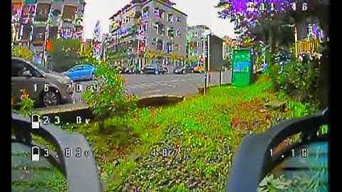 prop wash FPV cinelog 35 geprc