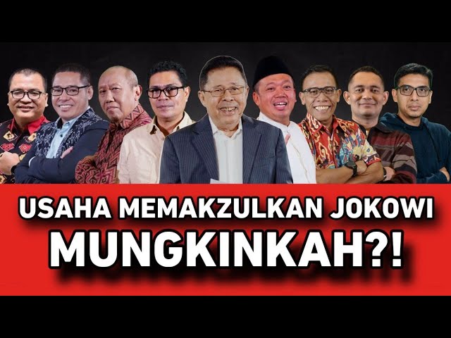 USAHA MEMAKZULKAN PRESIDEN JOKOWI, MUNGKINKAH? class=