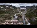 Road Lyseveien / From Suleskard to Lysebotn / Norway / 20 June 2023 4K