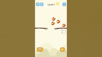 Bird Sort Color Level 1┃Complete Level┃Sorting Games