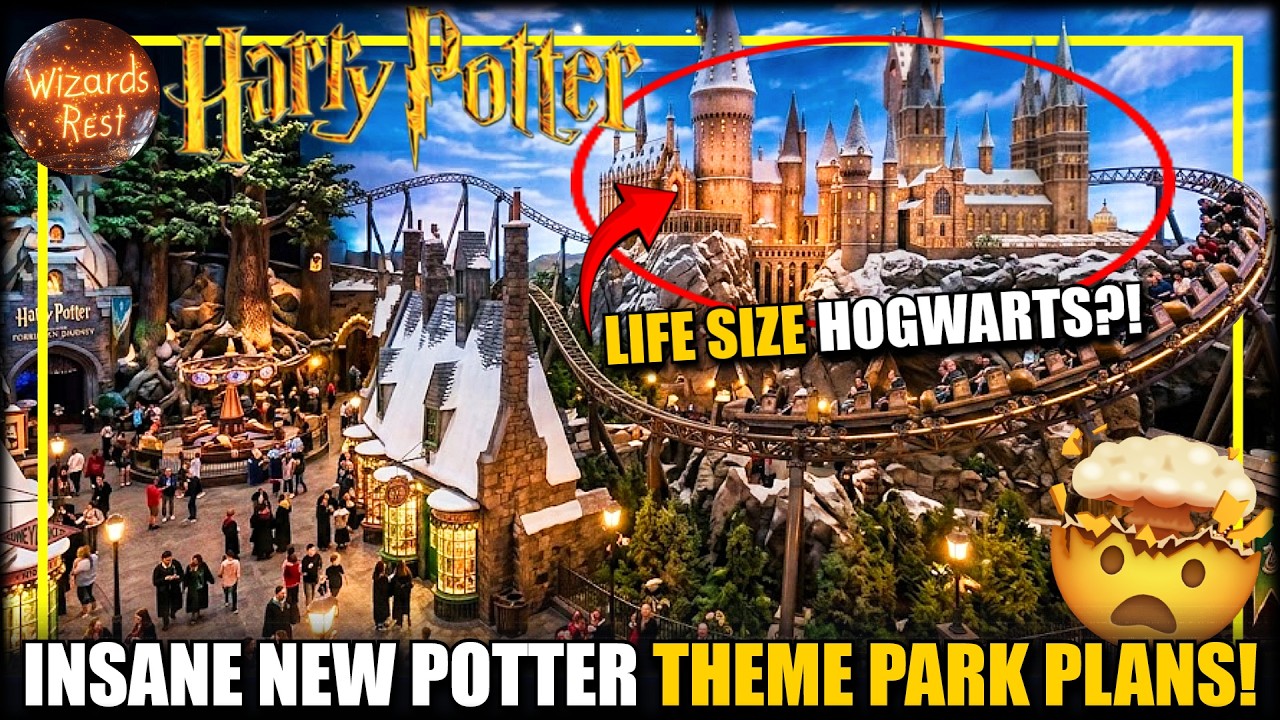 New Harry Potter Theme Park with Life Size Hogwarts in Abu Dhabi!