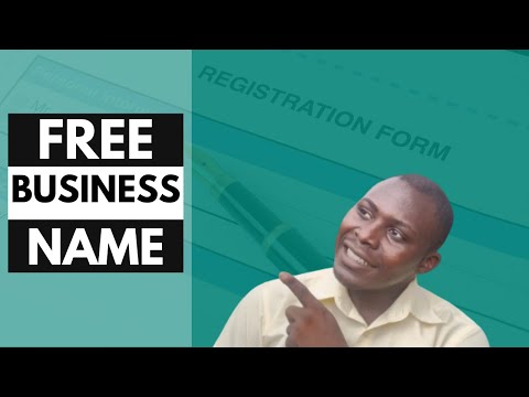 FREE Business Name Registration NOW OPEN | FG Survival Fund Program