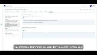 RomaScript Tutorial #8   Survey Settings & Customization   Branding, Responses & Survey Appearance