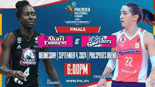 Akari Vs Creamline   Match  Final  2024 Pvl Reinforced Conference