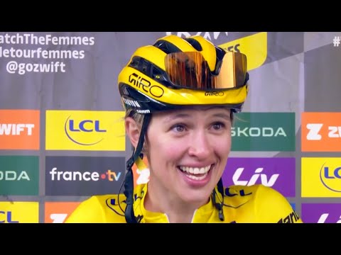 TOUR DE FRANCE FEMMES - "Je ne sentais plus mes jambes" : la réaction de Katarzyna Niewiadoma