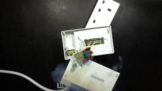 Just the capacitor explosion.  (Because you know you love it.)