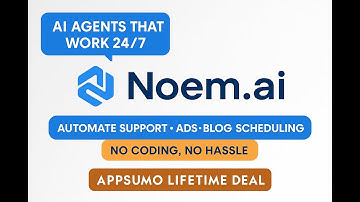 Noem ai | Build Your Own AI Agents & Automate Your Business| AppSumo Lifetime Deal