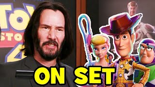 Behind The Scenes on TOY STORY 4  Voice Cast Clips & Bloopers