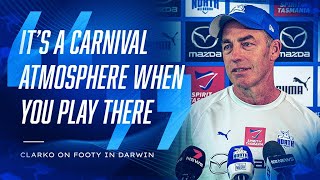 Clarko On Improvement Jy And Footy In Darwin