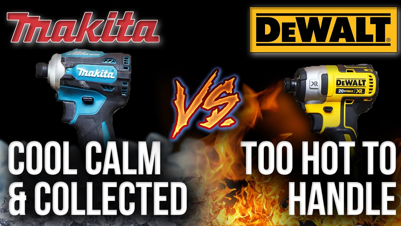 Makita XDT16Z vs DeWalt DCF887B (BATTLE of IMPACT DRIVERS) Speed Vs