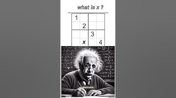 Only 1% Can Solve This 4x4 Sudoku! Can You? #sudoku #trickymaths #solvethis