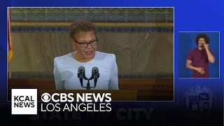 LA Mayor Karen Bass delivers State of the City address