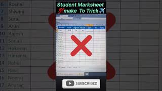 🚀 Excel Super Fast Formula Trick | Boost Your Excel Speed Like a Pro!#gulabguru #exceltricks