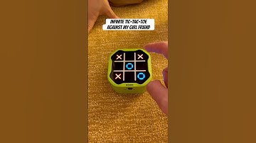 Infinite Tic-Tac-Toe against my girl friend | Couple Game | Family Game | Travel Game