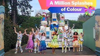 Disneyland Paris, A Million Splashes of Colour, New Parade, New Characters, New Dancers! 2024