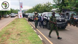 Convoy of Nigeria's First Lady, Senator Remi Tinubu | Inside Africa