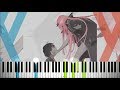 [Darling in the FranXX ED 5] &quot;Escape&quot; - XX:me (Synthesia Piano Tutorial)