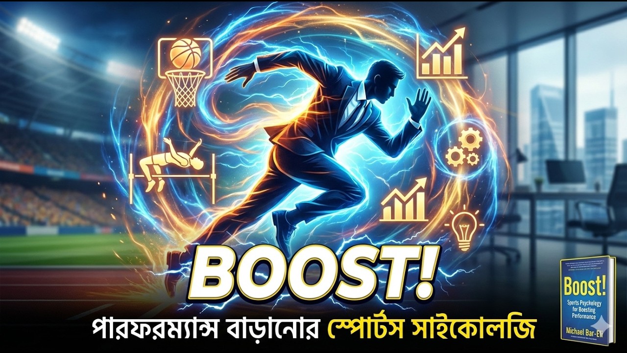চ্যাম্পিয়নদের মতো মাইন্ডসেট কীভাবে তৈরি করবেন?| স্পোর্টস সাইকোলজির জাদুকরী কৌশল | Boost!, বই ৭৪/৩৬৫