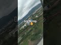 safe Landing view in vizag 🛬#flight #short