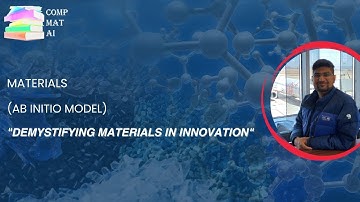 Materials Science and Engineering | Ab Initio Model