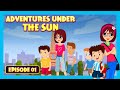 Adventures under the sun episode 1  paris the city of wonders  tia  tofu  kids adventure journey