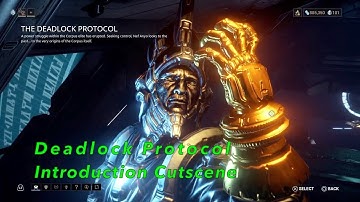 Deadlock Protocol introduction cutscene | Warframe Quest