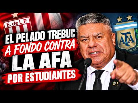 PELADO TREBUC GOES HARD AGAINST THE AFA AND TAPIA #Estudiantes