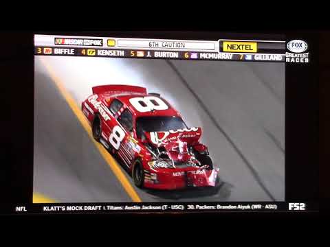 2007 NASCAR Daytona 500 - Dale Earnhardt Jr and Jamie