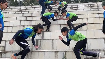 RK SPEED TEAM | STAIRCASE WORKOUT SESSION | SPEED SKATERS | INLINE SKATERS | QUAD SKATERS