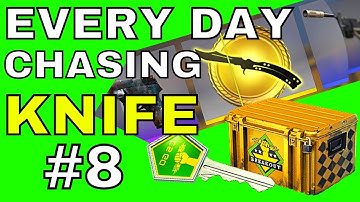 OPENING 1 Breakout case EVERY day until I get a KNIFE DAY #8