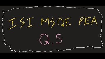 ISI MSQE 2020 PEA Solutions | Q5