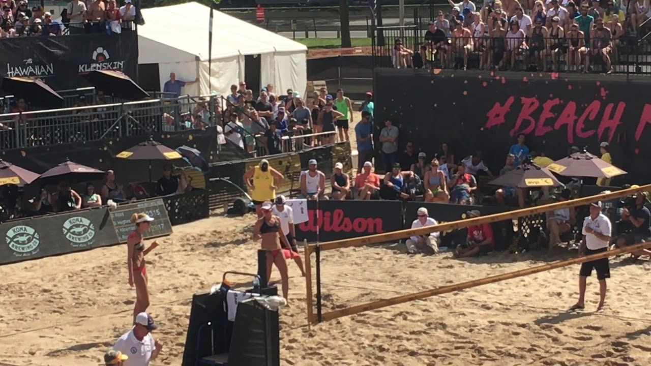 AVP Chicago 2018 Women's Championship Set 2 YouTube