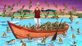 जादुई मछली पकड़ने की नाव Magical Fishing Boat Fisherman Comedy Video