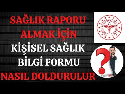 Video: Kişisel Bir Form Nasıl Doldurulur