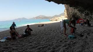 Nudist beach in Oludeniz Fethiye Mugla Turkey çıplaklar plajı ölüdeniz fethiye muğla Türkiye