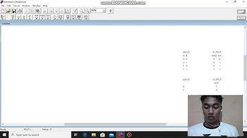 SIMULASI GERBANG LOGIKA(AND,OR,NOT)MENGGUNAKAN APLIKASI EWB