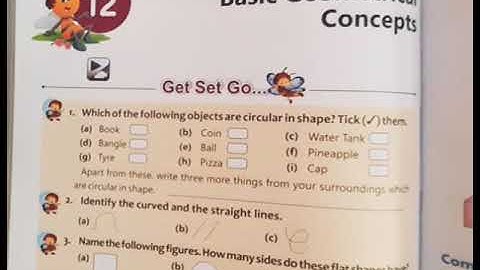 4th class part 1 chapter 12 Basic geometrical concept