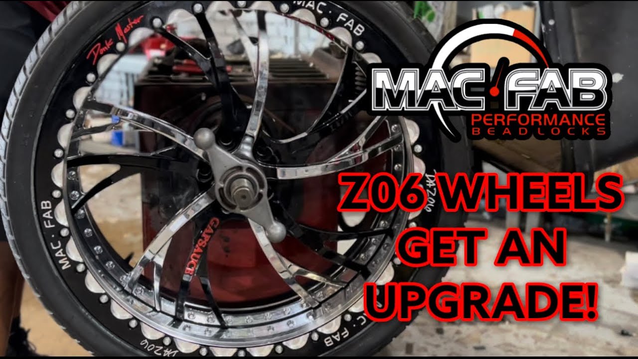 DONKMASTER GETS NEW MAC FAB BEADLOCK RIMS FOR THE Z06! #DONK #RACING ...