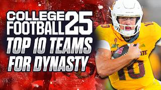 My Top 10 Teams For EA Sports College Football 25 Dynasty Mode