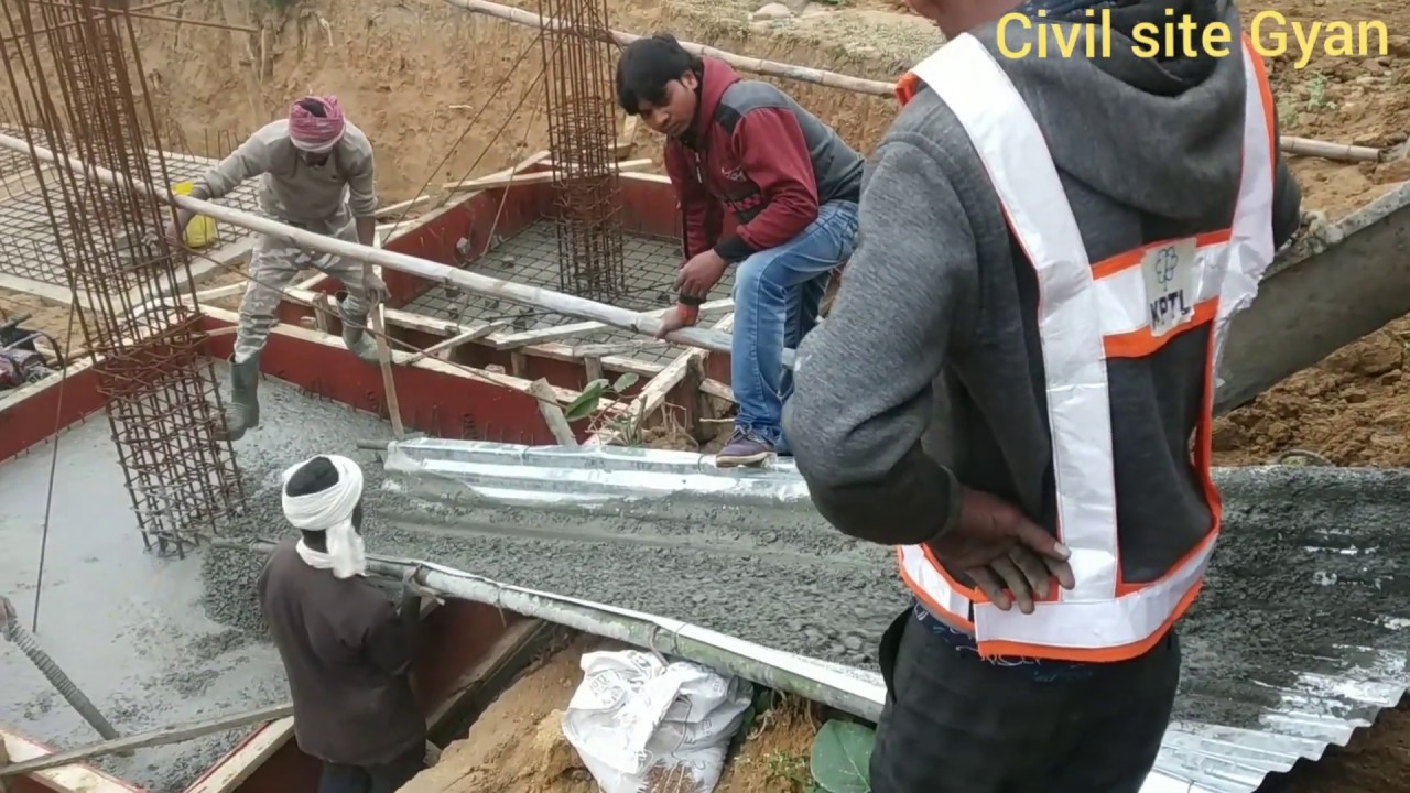 Footing casting at siteCIVIL FRESHER ENGINEERSINTERVIEW TIPS